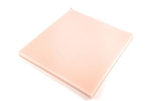 viglietti SPUGNA 4 Pezzi Quadrati Di Imbottiture Per Sedie Poliuretano Espanso ALTISSIMA Densita' GOMMOSA GOMMAPIUMA Spessore 3 Centimetri Misura 40x40 (B1)