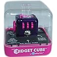 ZURU Fidget Cube by Antsy Labs - Custom Series (Glitter Purple) Purple Fidget Cube with Pink Accents