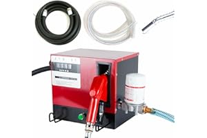 FREDERIMO Pompa diesel autoadescante, 60 l/min, 550 W, 230 V, pompa diesel, autoadescante, pompa del carburante, ugello del carburante