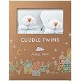 Angel Dear Cuddle Twins Blankie, Blue Bear