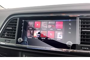 GAFAT Seat Ateca 2020 8 tums navigationsskyddsfolie, skärmskydd för Ateca GPS, 9H repfri