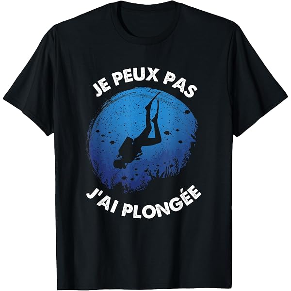 T-shirt Humour Plongée Fête Des Pères - Homme Coton Gildan 3000 - Neuf Sans étiquettes - Fabriqué UK