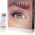 Sumita Color Perfect Cosmetic Contact Lenses, Multi Functional, Daily Use, Protects Harmful Vision, UV Lights, Disposable Contact Lenses, #8719, Pure Hazel
