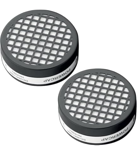 Lot De 10 Filtres TH3P R SL Pour Masque Respiratoire PowerCap Infinity PAPR - Filtration Particules Haute Efficacité