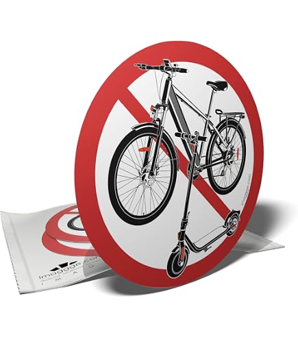 Targa per bicicletta italiana: souvenir in alluminio dell'Italia (6 x 3) - Italia