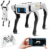 Dingdongwu Akıllı Robot K&ouml;pek - Ses Kontroll&uuml; Etkileşimli STEM Evcil Hayvan, 30+ Eylem ve APP Programlama, 6 Yaş ve &Uuml;zeri &Ccedil;oc