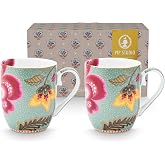 Pip Studio Blooming Tales Fantasy Blue Kulplu Kupa K&uuml;&ccedil;&uuml;k 0,33l Set2