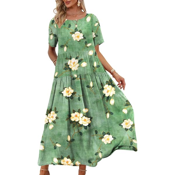 RITERA Übergröße Kleid – Langarm, Midi-Länge, V-Ausschnitt, Mit Tasche, Größen XL Bis 5XL