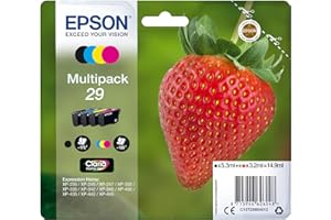 Epson 29 Strawberry Genuine Multipack, 4-colours Ink Cartridges, Claria Home Ink