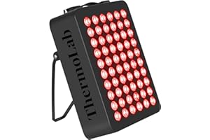 ThermoLab Aura Pro 300W Red & Infrared LED Light Panel – 660nm & 850nm Therapy Lamp for Pain Relief, Muscle Recovery & Anti-Ageing – Full Body Wellness Device