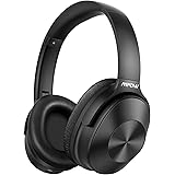 Hybrid Noise Cancelling Headphones, Mpow Bluetooth 5.0 Headphones Over Ear, Hi-Fi Deep Bass Wireless Headphones with Mic, Sof