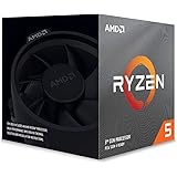 AMD RyzenTM 5 3600XT Prozessor (6 Kerne/12 Threads, 35MB Cache, bis zu 4,5 GHz Max Boost) - mit Wraith Spire Cooler