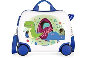 Movom Happy Time Valigia per bambini 41 centimeters, 25 L, Multicolore (Dinos)