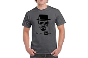 EL DESVÁN NERD Say my Name - Camiseta Adulto Unisex Manga Corta