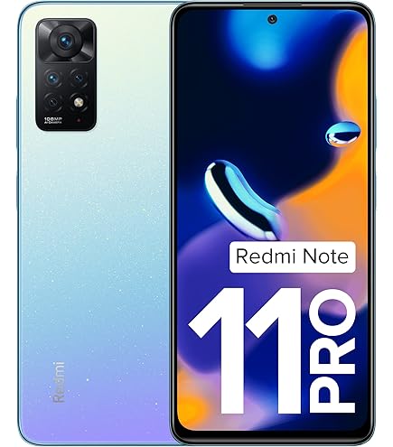 Redmi Note 11 Pro (Phantom White, 8GB RAM, 128GB Storage)| 67W