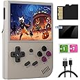 RG35XX Classic Video Game Handheld Game Console 3.5 inches IPS Screen Mini Game Player with Linux Garlic OS 64G TF Card Built-in 6800+ Games, Support Gamepad and HDMI Output TV