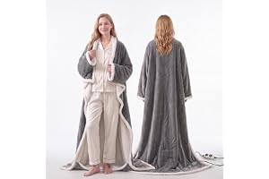 Warmrest Uppvärmbar filt med ärmar Heating Blanket 177 x 127 cm