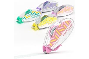 Four Candies 4 stycken dubbelsidig tejprulle självhäftande, klippbok