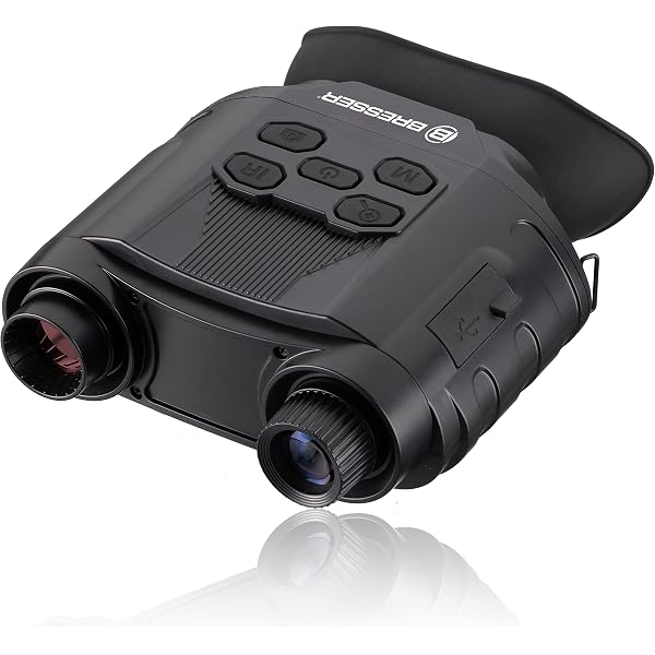 GTHUNDER Nachtzicht Verrekijker – Digitaal, 1080P FHD, 4x Zoom, 300m Bereik, 7 IR-standen, 32GB TF-kaart, IP56 – Voor Observatie, Jacht En Wildspotting, Groen
