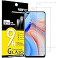 NEW'C 2 Pezzi, Vetro Temperato per Oppo Reno 4, [Non per Reno 4Z] Pellicola Prottetiva Anti Graffio, Anti-Impronte, Senza Bol