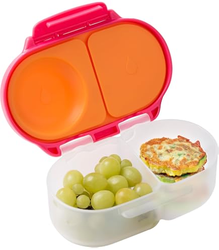 Melii Bento-Box Aus 100% Silikon – 700 Ml, Mit 2 Herausnehmbaren Fächern – BPA-frei & Spülmaschinengeeignet