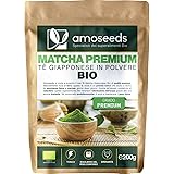 Tè Verde Matcha in polvere Bio 200G | Grado Premium, Origine Giappone, Kagoshima | 100% Naturale, Puro e Biologico | Qualità 