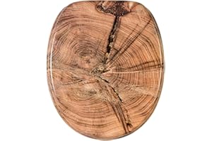 Sanilo Sedile WC, grande scelta di belli copriwater da legno robusto e di alta qualità (Vecchio Albero)
