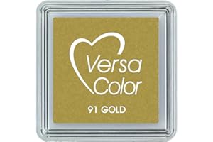 Tsukineko Versasmall - Tampone di Inchiostro, Colore: Oro