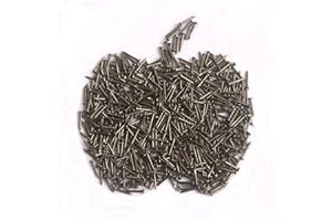 huruirui 1.5 * 15mm 500pcs Chiodi Piccoli Chiodo di Ferro per Foto Chiodi per Foto Appese Lavorazione Del Legno Mobili Fai Da Te Chiodi Decorativi Piccolo nero