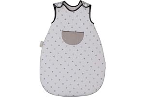 P'tit Basile - Petite Gigoteuse Préma Nourrisson - Coton Certifié Bio - Turbulette Little Sweet Dreams 0-1 Mois, de 40 à 55 cm - Douillette Toutes Saisons
