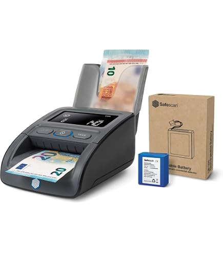 Les Papetières | DETECTEUR FAUX BILLETS AUTOMATIQUE SAFESCAN 155-S