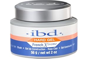 IBD Hard Gel - UV French Xtreme Blush, 1 opakowanie (1 x 56 g) - MADE IN USA - Wysokiej jakości żel budujący do paznokci żelowych