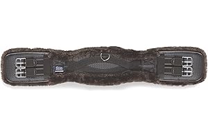 Shires ARMA SupaFleece Dressage Girth - Elastic - Brown 24