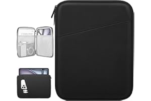 Dadanism 13 Pouces Housse Pochette pour Tablette pour iPad Pro 13" M4 2024, iPad Air 13" M3 M2, iPad Pro 12,9", Galaxy Tab S10+ Plus/S9 FE+/S9+ Plus 12,4", Remarkable Paper Pro 11,8", Noir