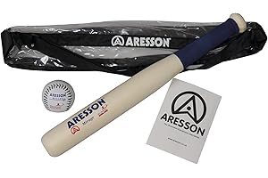 ND SPORTS Aresson Mirage Rounders Bat Set - Blue, Adult