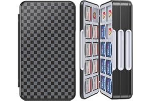 Porta Scheda SD per Memory SD Card e Micro SD Card, HEIYING Portatile Custodie SD SDHC SDXC Micro SD Card con 60 slot per schede SD e 60 slot per schede Micro SD.