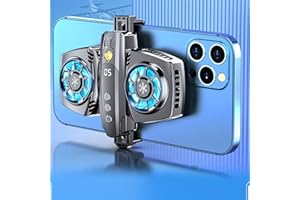 GOWENIC Chłodnica Telefonu, Wentylator Chłodzący Telefon z Półprzewodnikowym Układem Chłodzącym, Uniwersalny Grzejnik Telefonu Komórkowego do Transmisji na żywo Tiktok, Vlog na świeżym