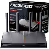 TP-Link Archer GE230 &ndash; WiFi 7 Gaming Router, BE3600, Dual Band | WiFi 7 Gaming Router 2.5G ports Low Latency for Gaming. Adva