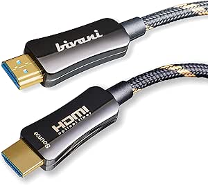 Bivani Premium Fibre Optic Hdmi Cable With 5 M 4 K 8 Amazon De Elektronik