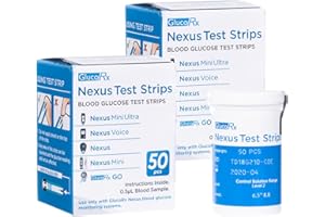 NEXT ELEMENT GlucoRx Nexus Glucose Test Strips - Pack of 2