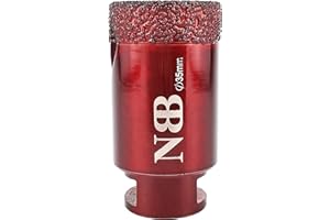 NBB Sega a tazza diamantata con M14, per foratura professionale a secco o ad umido su porcellana dura, ceramica, piastrelle, granito, marmo, veloce, durevole, per smerigliatrice angolare(1,35mm)