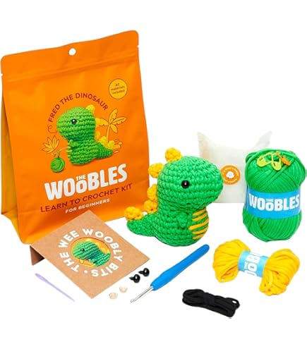 MIUUIPI Haakset voor beginners, haken dier kit compleet schildpad
