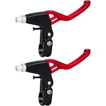 Poignée De Frein Vélo 22mm - Alliage Aluminium, Récupération Automatique, Couleur Bleu Ou Noir