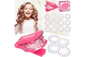 BMHNQ Con 240 Diamanti per Capelli Macchinetta Brillantini per Capelli Hair Gems Machine Hair Bedazzler Kit Macchina per Gemme Strumento per Lo Styling Glam,Kit per Lo Styling dei Diamanti.