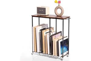 Lzttyee Kunst-Aufbewahrungsregal für Kunst, Trocknen, Malerei, Leinwand, Aufbewahrungsregal mit Rädern, Metallkunstaufbewahrung mit Griff für Zeichenbrett, Leinwandrahmen, Paneel, Papierblock für