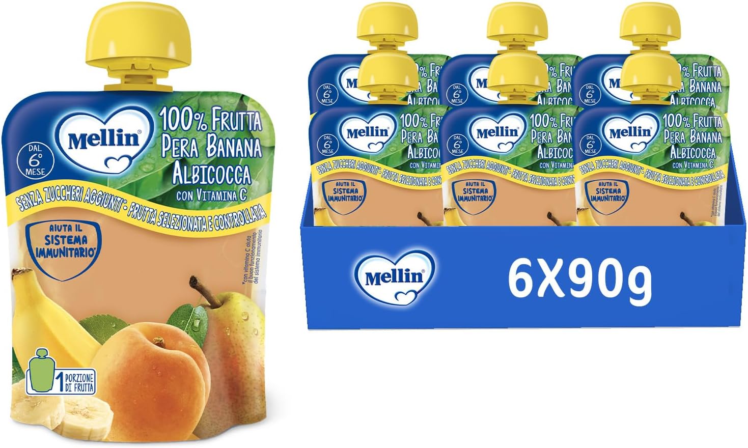 Avis d'Expert & Test Approfondi : Mellin Merenda Frutta Mista Pera Banana e Alb (Sélection)