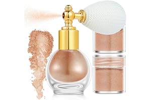 CHSEEO Spray Purpurina Cuerpo, Spray en Polvo con Brillo para Cabello Cara Cosmética Corporal, Secado Rápido Impermeable Spray de Purpurina Corporal, Para Navidad Festival, Club, Fiesta