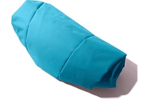 Avalon - Pouf Poltrona Sacco Grande L Jive Senza Imbottitura, Puffo per Sedersi Comodo, Pouf a Sacco in Tessuto Antistrappo e Impermeabile, Poltrona a Sacco, Made in Italy(80x125cm-Petrol)