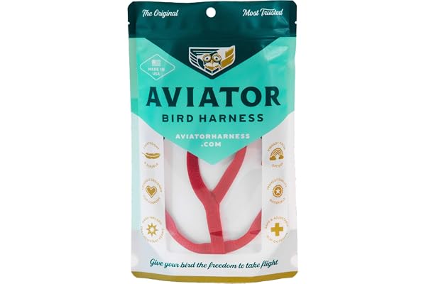 Le Aviator Oiseau Harnais: Small Rouge