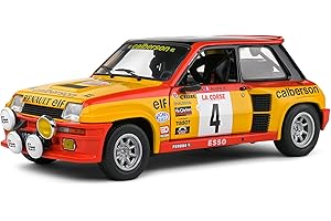 SOLIDO 1:18 Renault 5 Turbo Yellow #4 RAGNOTTI/ANDRIE Tour DE Corse 1980